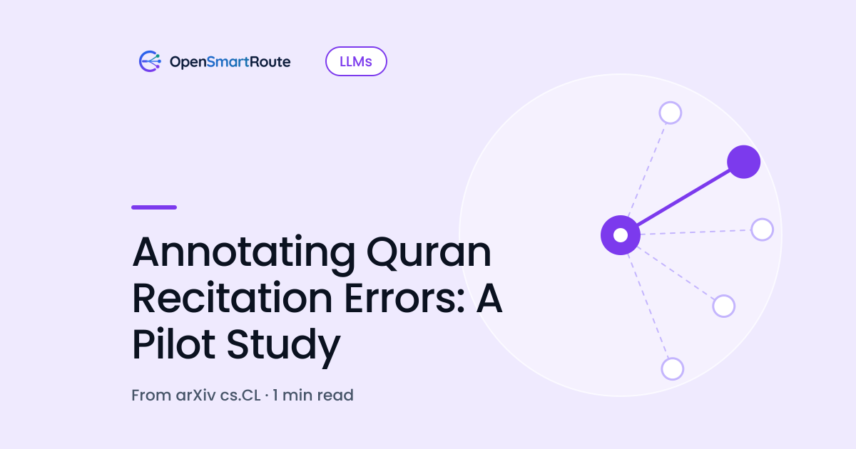 Annotating Quran Recitation Errors: A Pilot Study