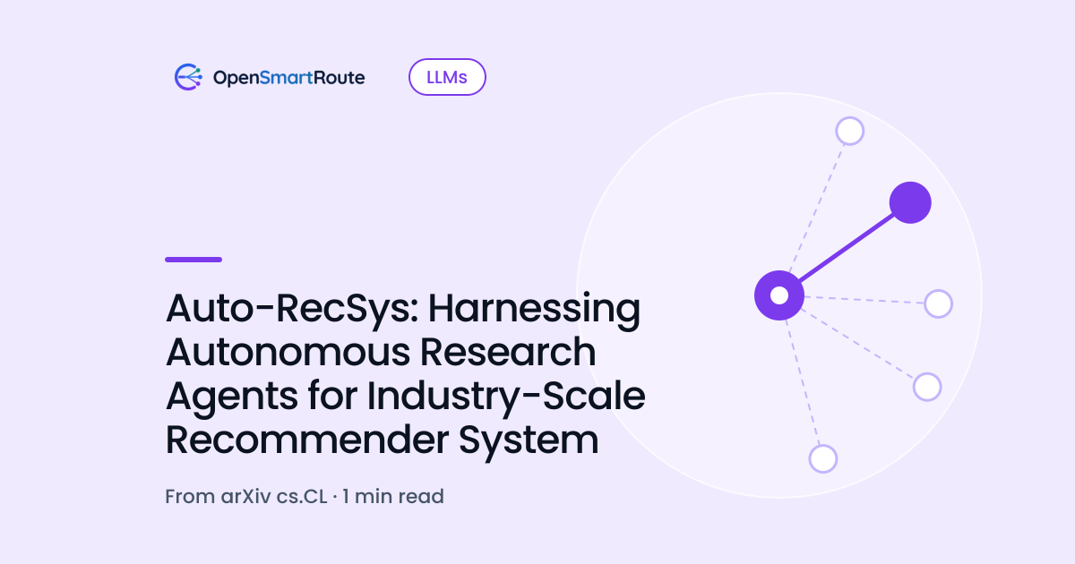 Auto-RecSys: Harnessing Autonomous Research Agents for Industry-Scale Recommender System