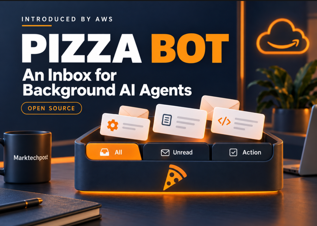 AWS Launches Pizza Bot: Open Source Inbox for Background AI Agents