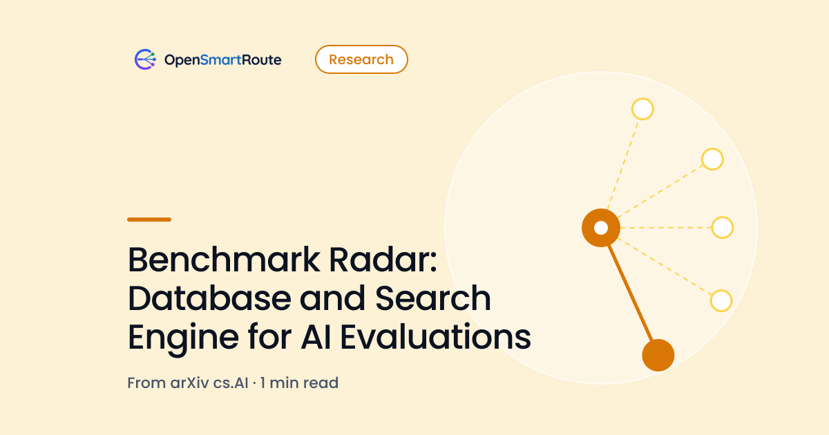 Benchmark Radar: Database and Search Engine for AI Evaluations