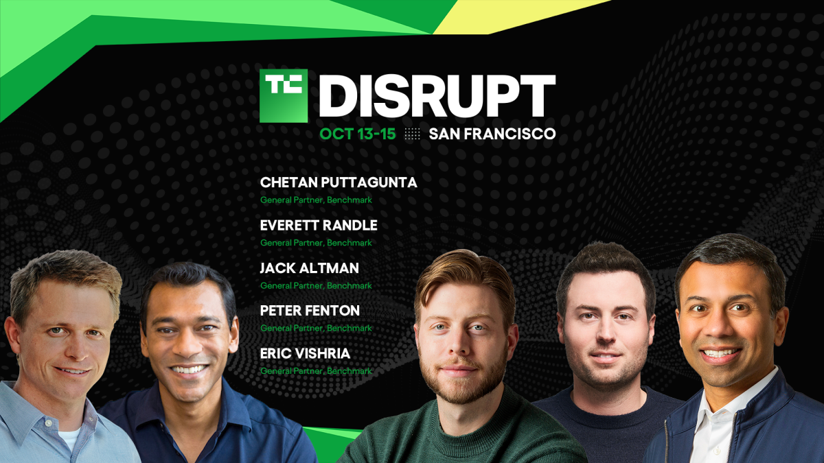 Benchmark's full partnership discusses future startup trends at Disrupt 2026