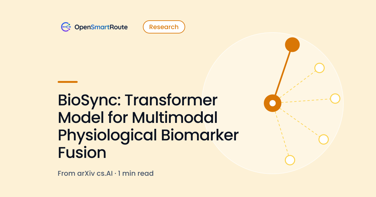 BioSync: Transformer Model for Multimodal Physiological Biomarker Fusion