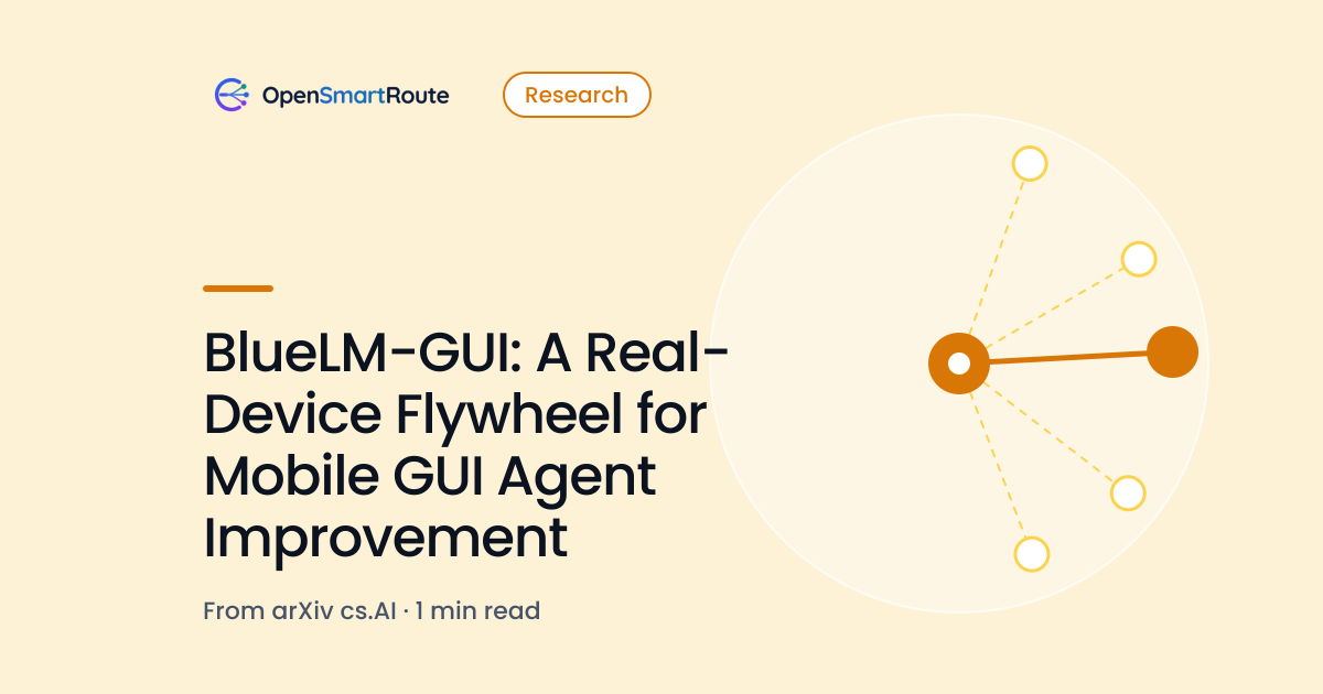 BlueLM-GUI: A Real-Device Flywheel for Mobile GUI Agent Improvement