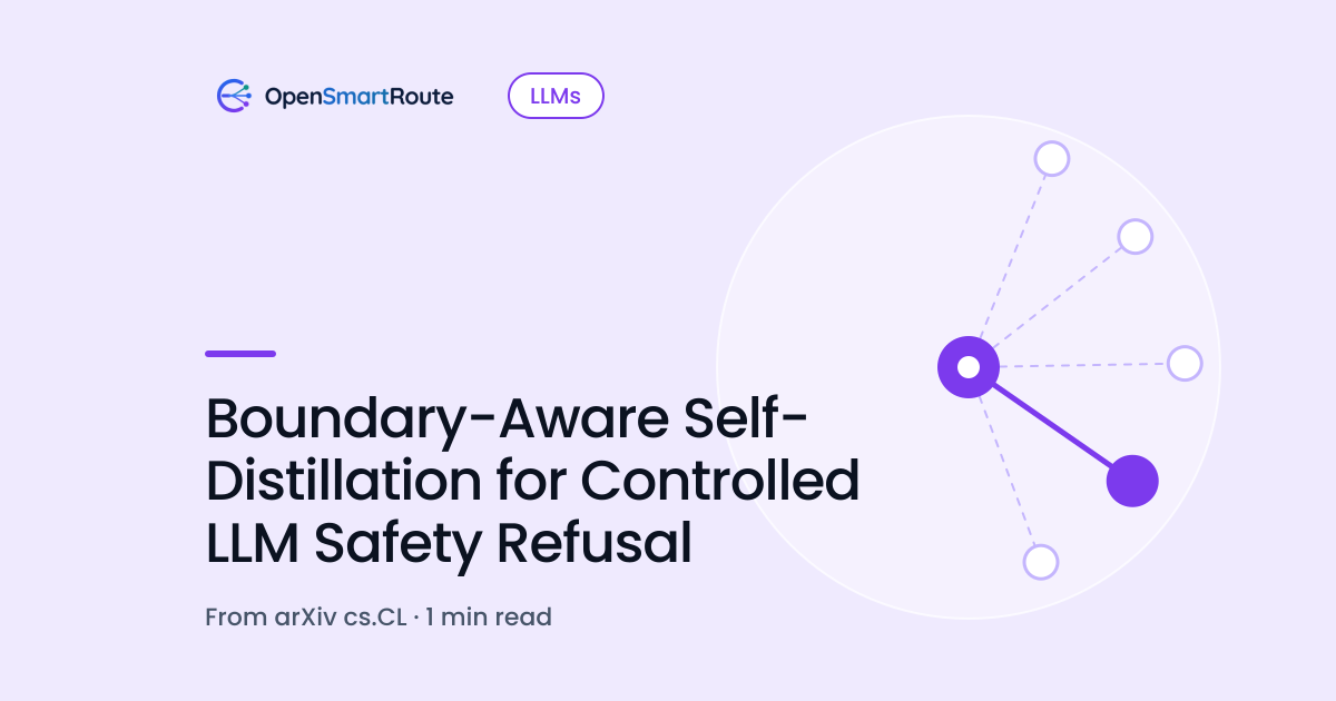 Boundary-Aware Self-Distillation for Controlled LLM Safety Refusal