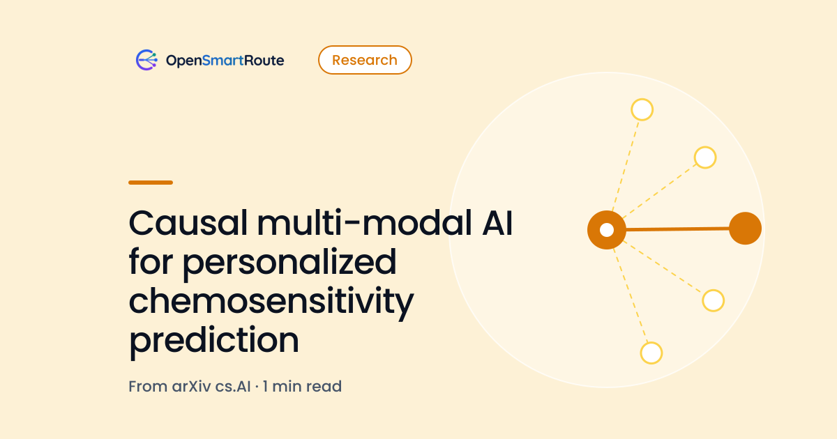 Causal multi-modal AI for personalized chemosensitivity prediction