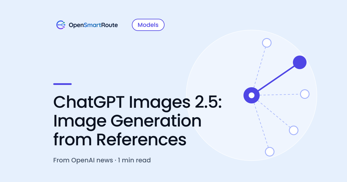 ChatGPT Images 2.5: Image Generation from References