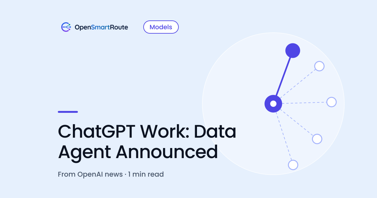 ChatGPT Work: Data Agent Announced