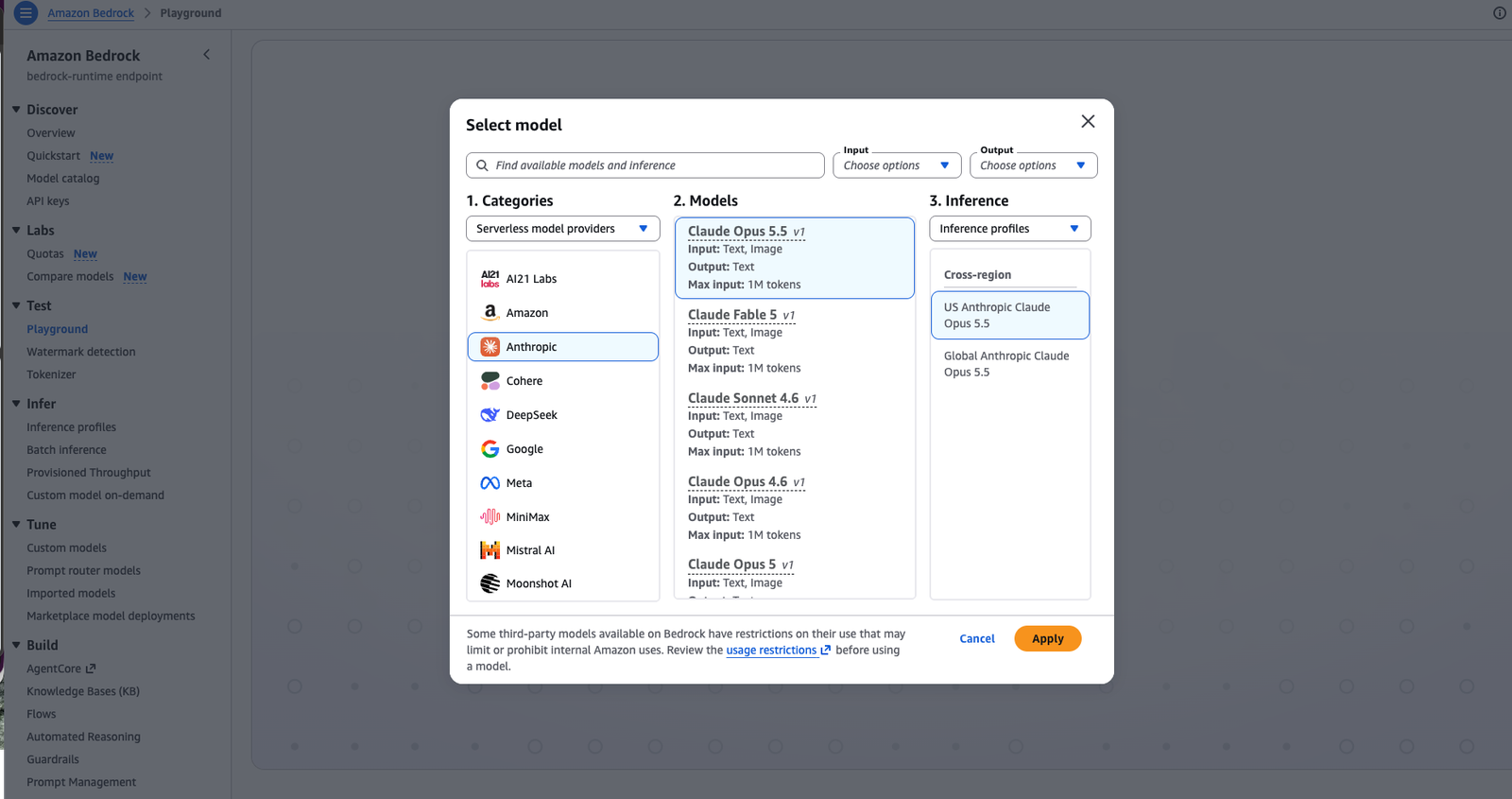 Claude Opus 5.5 is now available on AWS