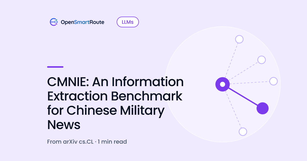 CMNIE: An Information Extraction Benchmark for Chinese Military News