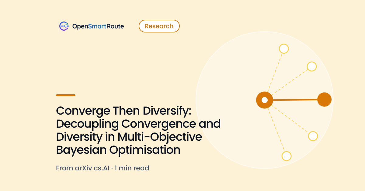 Converge Then Diversify: Decoupling Convergence and Diversity in Multi-Objective Bayesian Optimisation