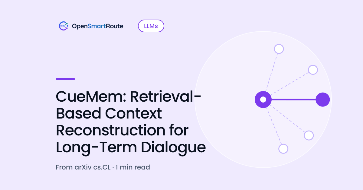 CueMem: Retrieval-Based Context Reconstruction for Long-Term Dialogue
