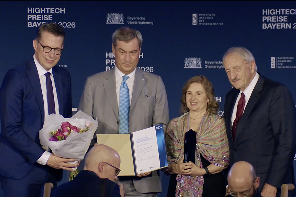 Daniela Rus awarded Bavarian High-Tech Prize for AI and robotics work