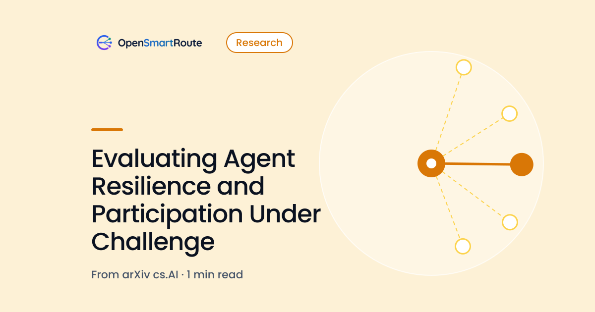 Evaluating Agent Resilience and Participation Under Challenge