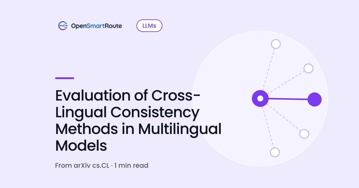 Evaluation of Cross-Lingual Consistency Methods in Multilingual Models
