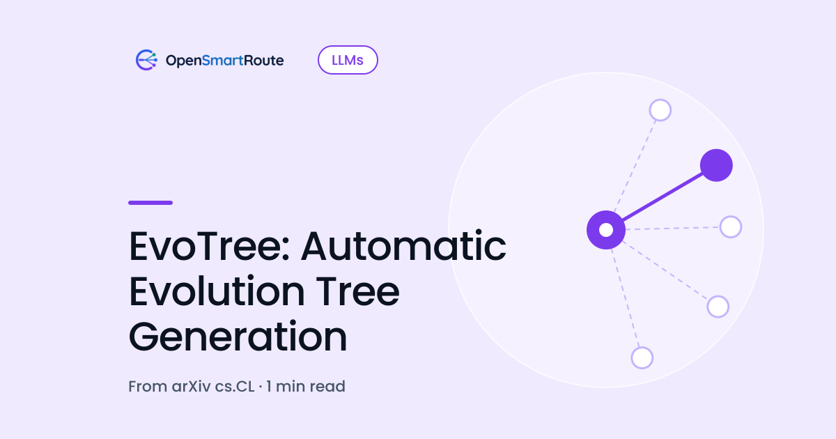EvoTree: Automatic Evolution Tree Generation