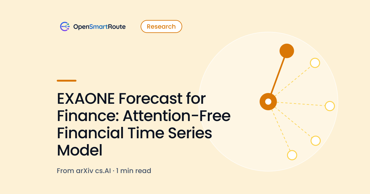 EXAONE Forecast for Finance: Attention-Free Financial Time Series Model