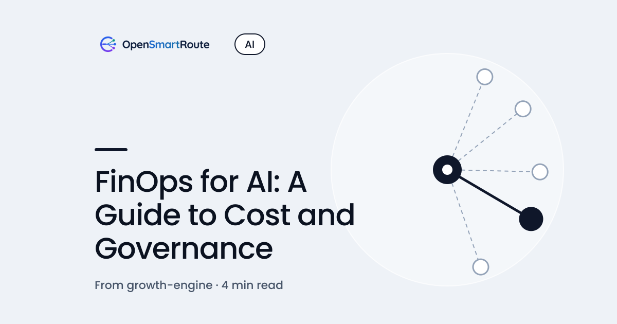 FinOps for AI: A Guide to Cost and Governance
