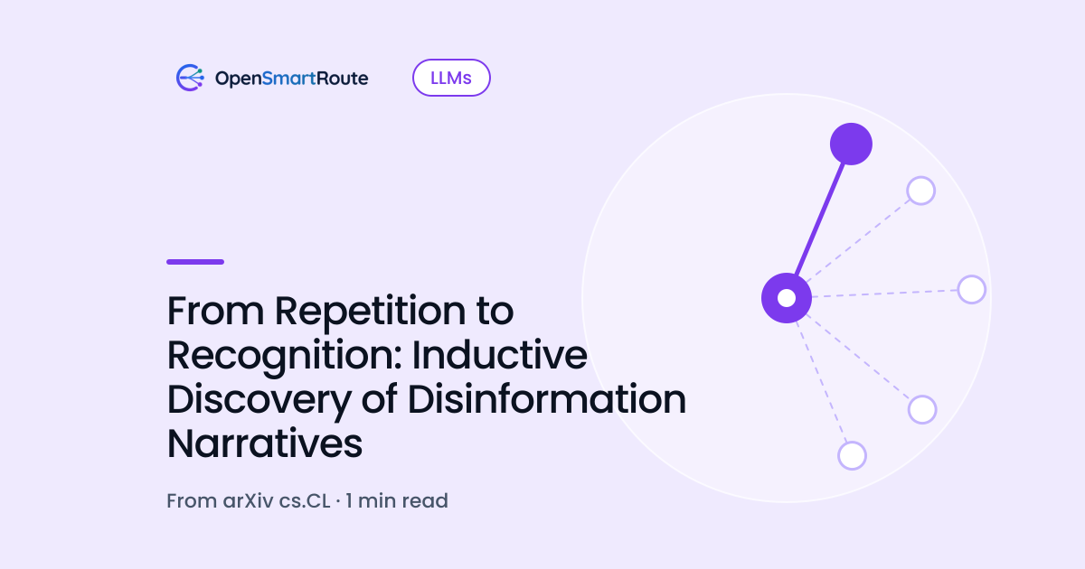 From Repetition to Recognition: Inductive Discovery of Disinformation Narratives