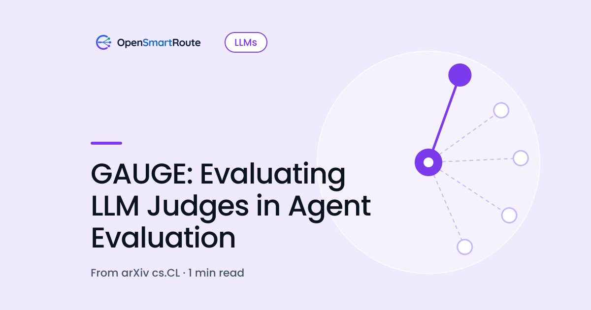 GAUGE: Evaluating LLM Judges in Agent Evaluation