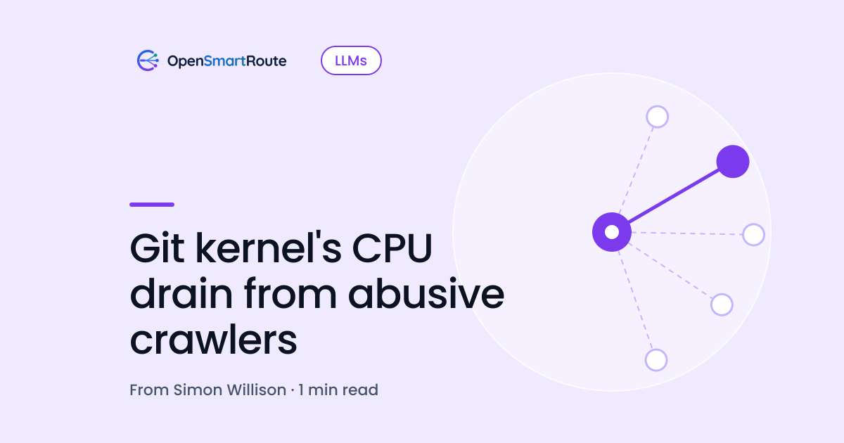 Git kernel's CPU drain from abusive crawlers