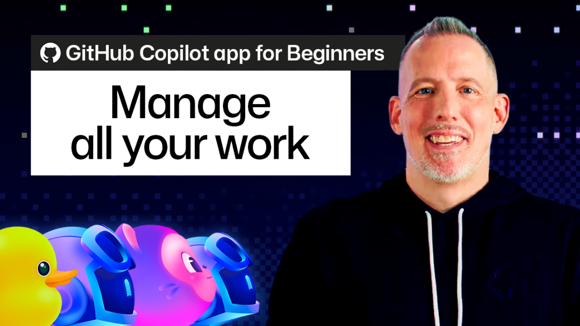 GitHub Copilot App: Managing Workflows with My Work Pane