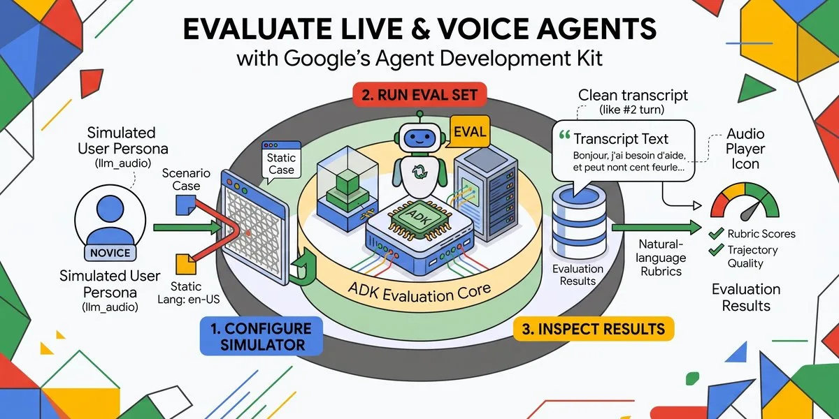 Google Adds Live Voice Evaluation to ADK