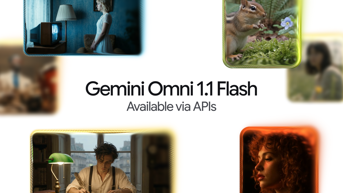 Google DeepMind releases Gemini Omni 1.1 Flash for enhanced control