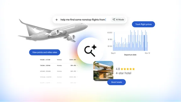Google Search introduces new AI-powered travel planning and booking features