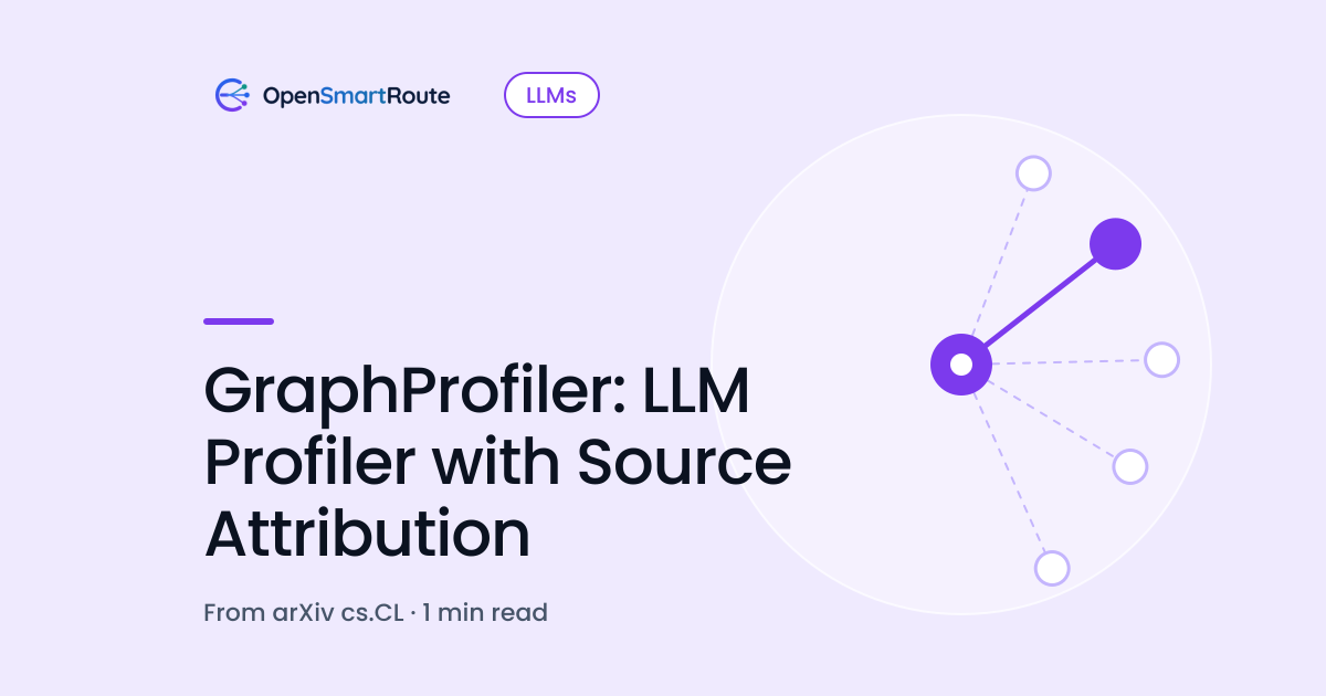 GraphProfiler: LLM Profiler with Source Attribution