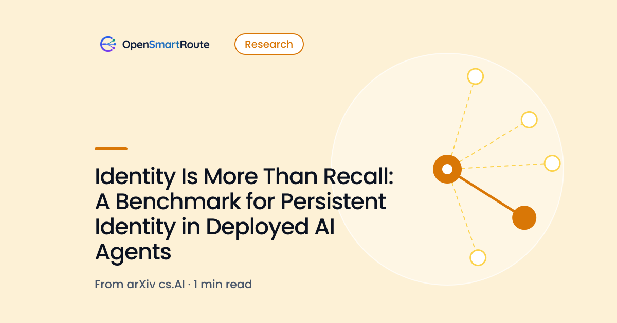 Identity Is More Than Recall: A Benchmark for Persistent Identity in Deployed AI Agents
