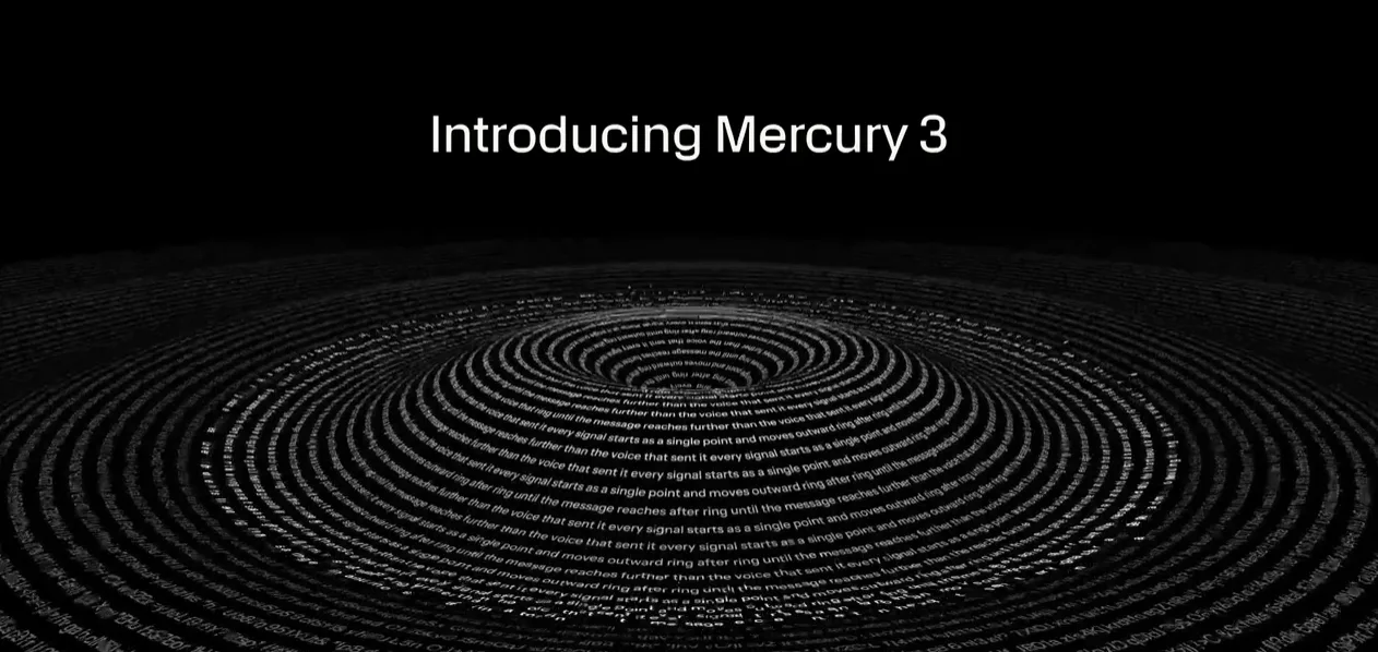 Inception releases Mercury 3 model with 8x speed over GPT-6 Luna