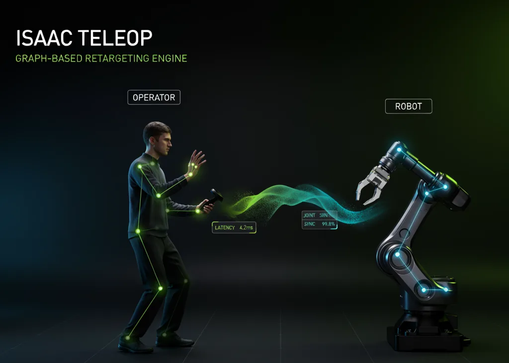 Inside NVIDIA’s IsaacTeleop: From Hand and Controller Tracking to Robot Actions with the Graph-Based Retargeting Engine