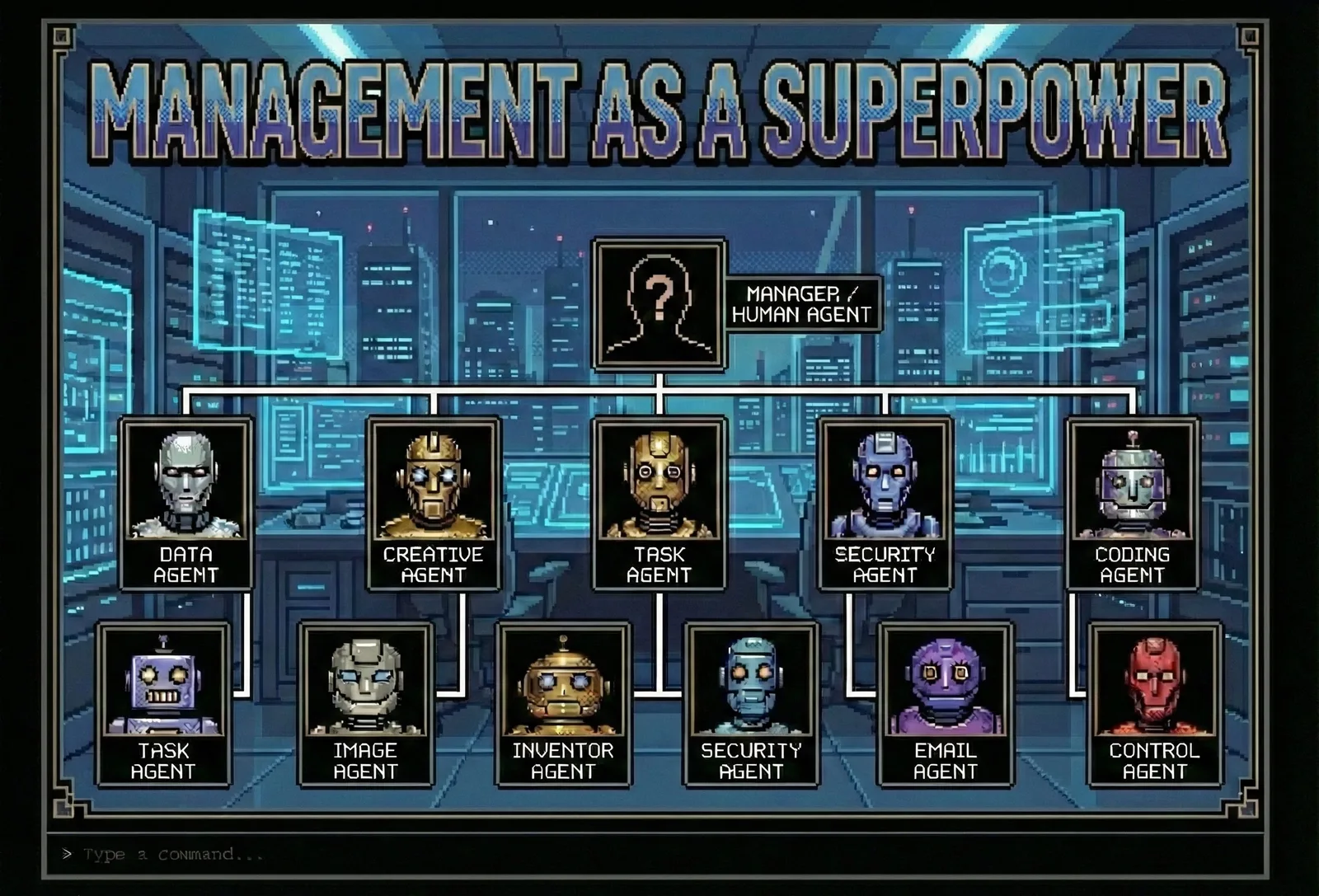 Management as AI superpower