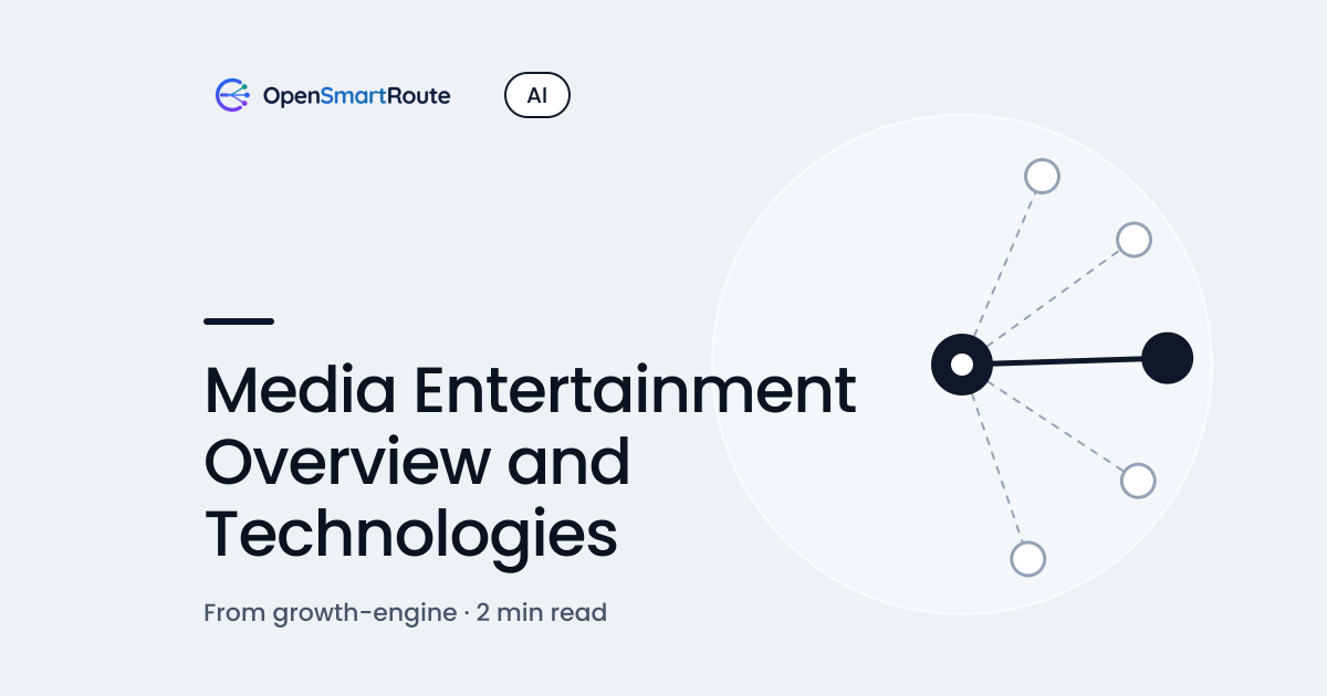 Media Entertainment Overview and Technologies