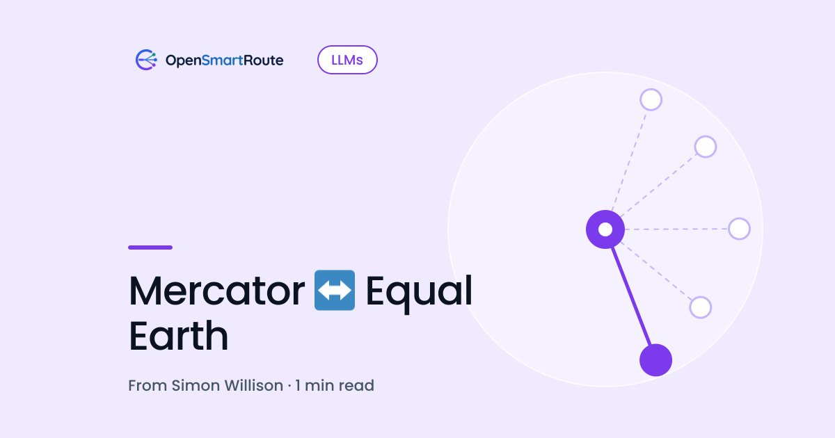 Mercator ↔ Equal Earth