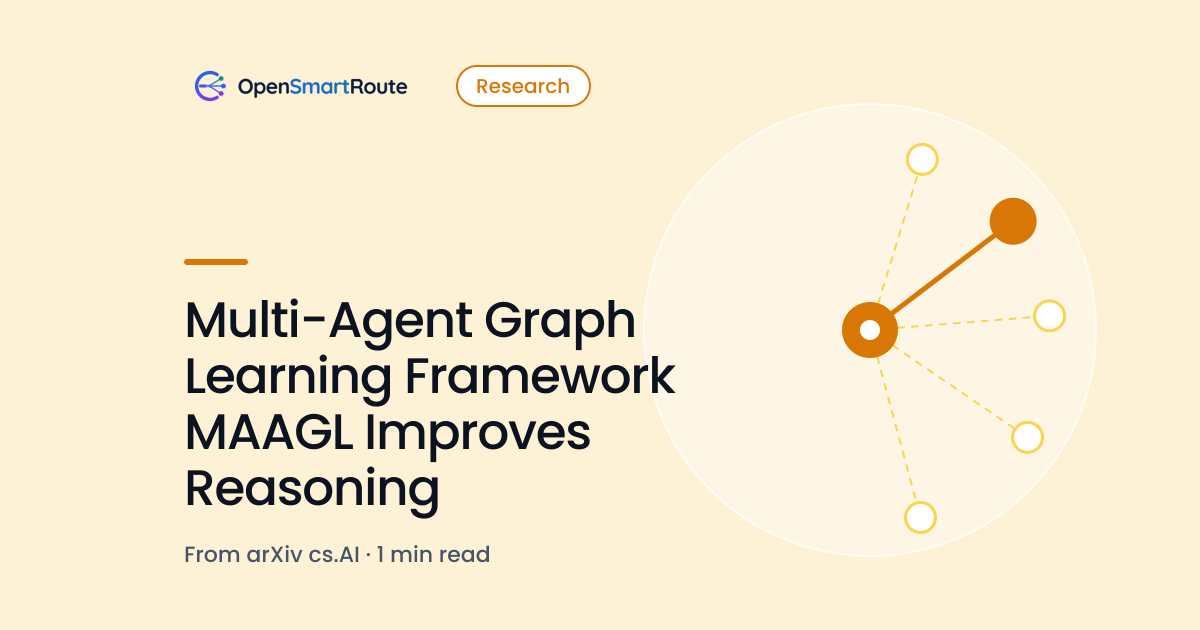 Multi-Agent Graph Learning Framework MAAGL Improves Reasoning