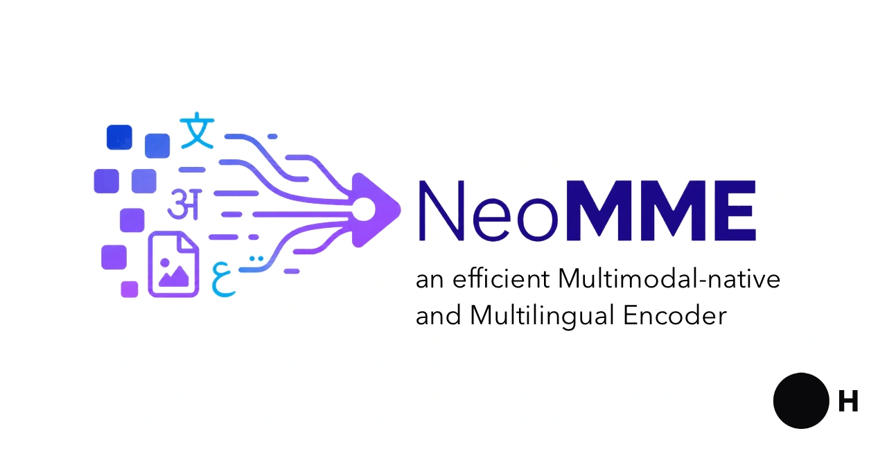 NeoMME: Multimodal-native and Multilingual Encoder Introduced