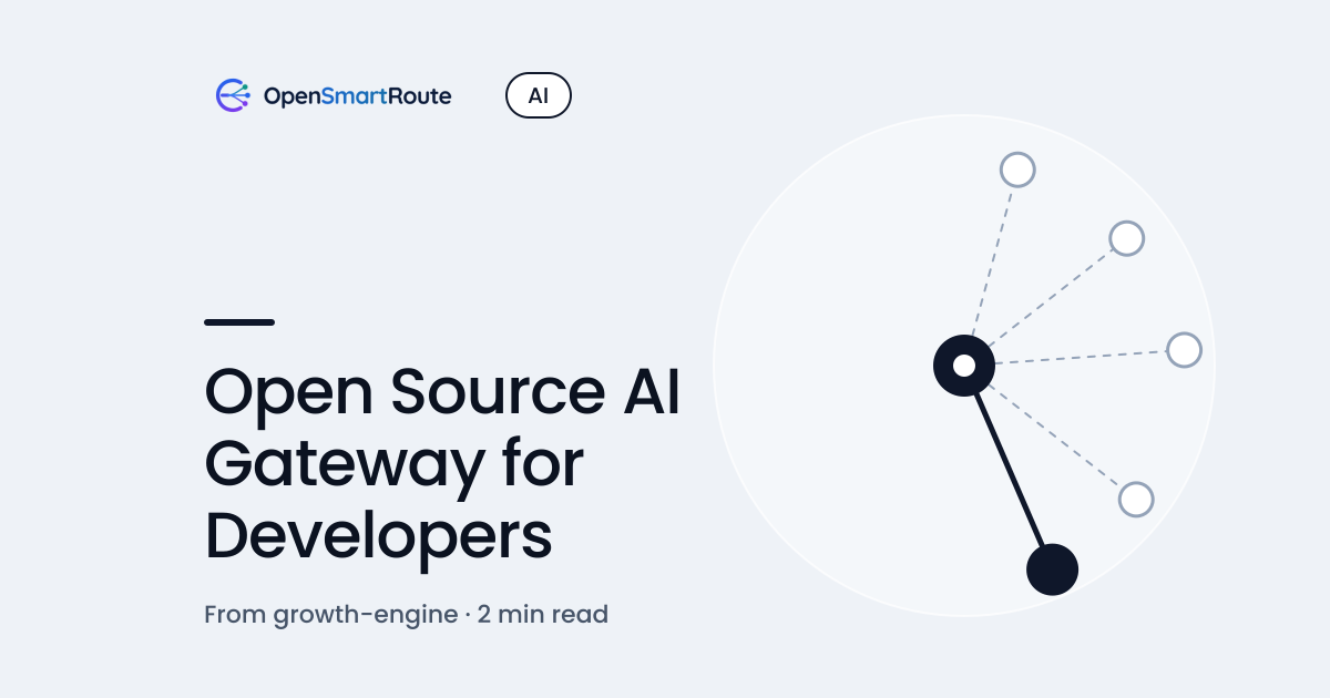 Open Source AI Gateway for Developers