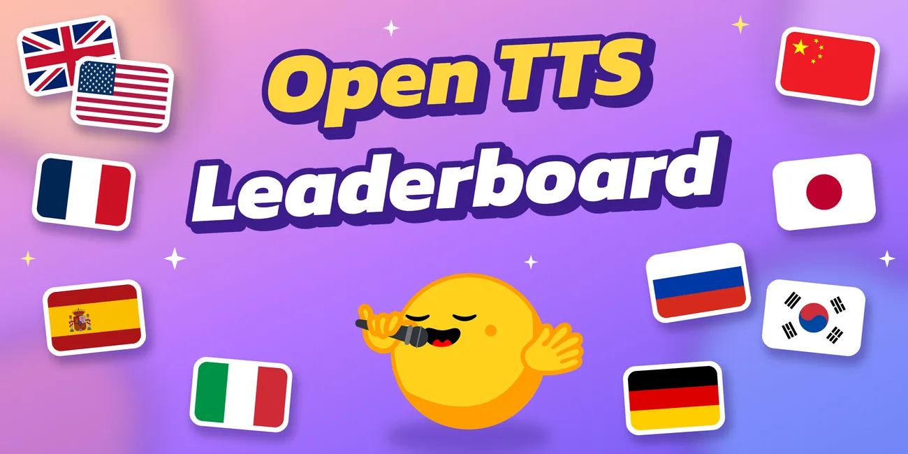 Open TTS Leaderboard uses objective metrics for multilingual speech evaluation