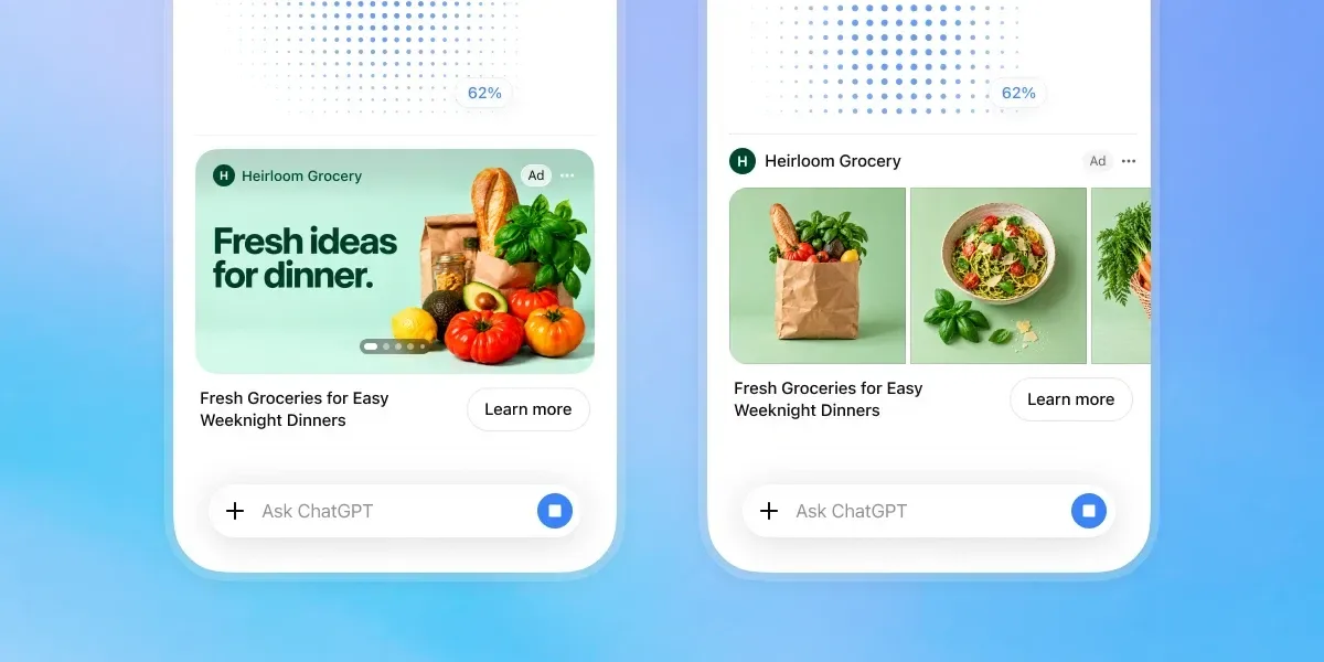 OpenAI adds visual ads next to image generation in ChatGPT