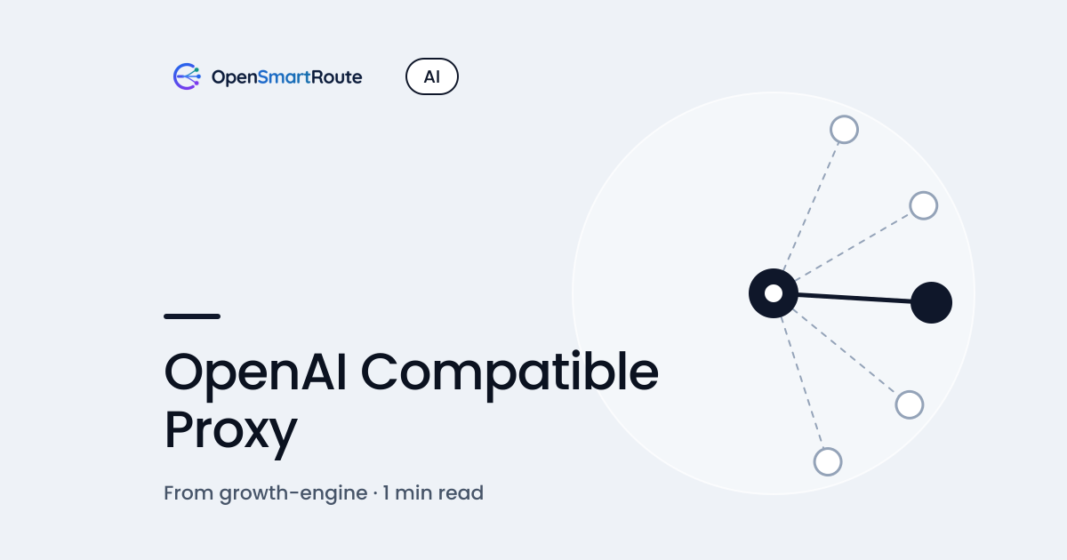 OpenAI Compatible Proxy