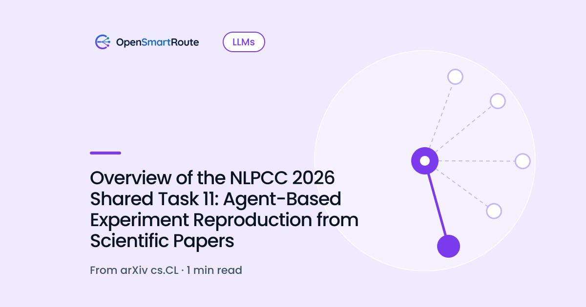 Overview of the NLPCC 2026 Shared Task 11: Agent-Based Experiment Reproduction from Scientific Papers
