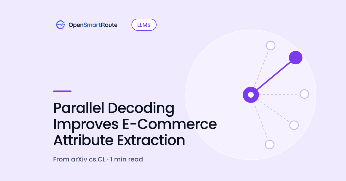 Parallel Decoding Improves E-Commerce Attribute Extraction