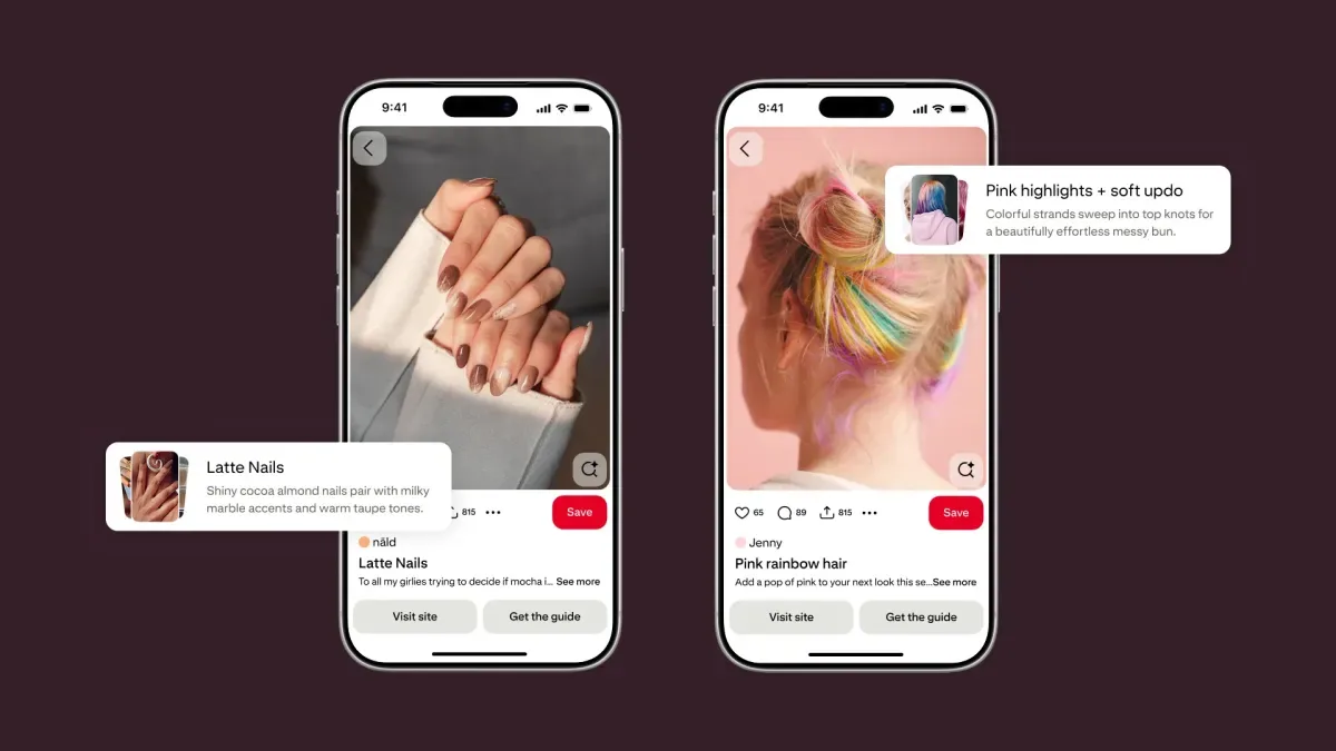Pinterest adds AI beauty guides to salon plans