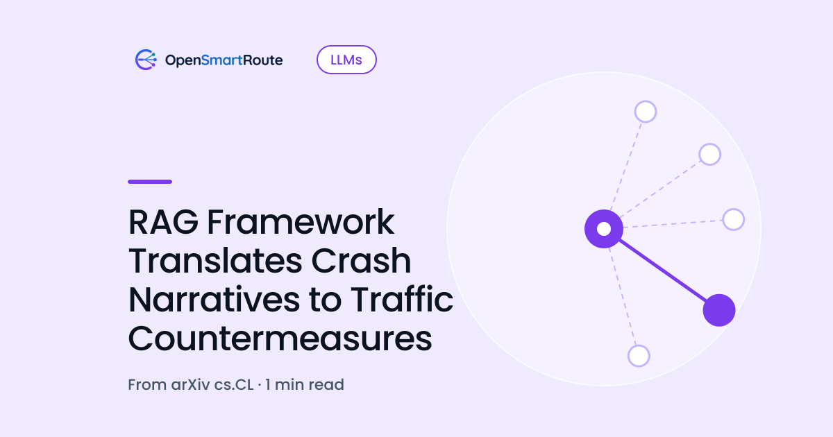 RAG Framework Translates Crash Narratives to Traffic Countermeasures