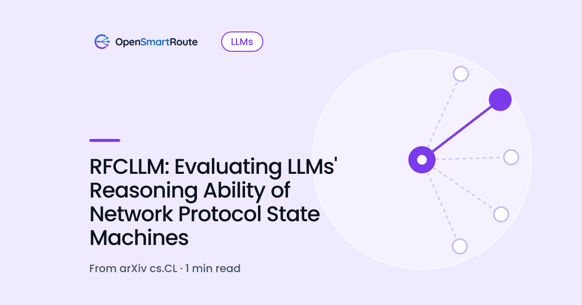 RFCLLM: Evaluating LLMs' Reasoning Ability of Network Protocol State Machines