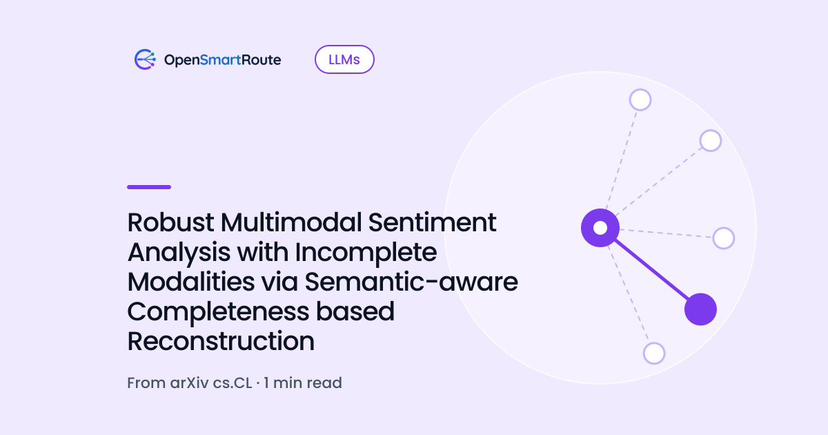 Robust Multimodal Sentiment Analysis with Incomplete Modalities via Semantic-aware Completeness based Reconstruction