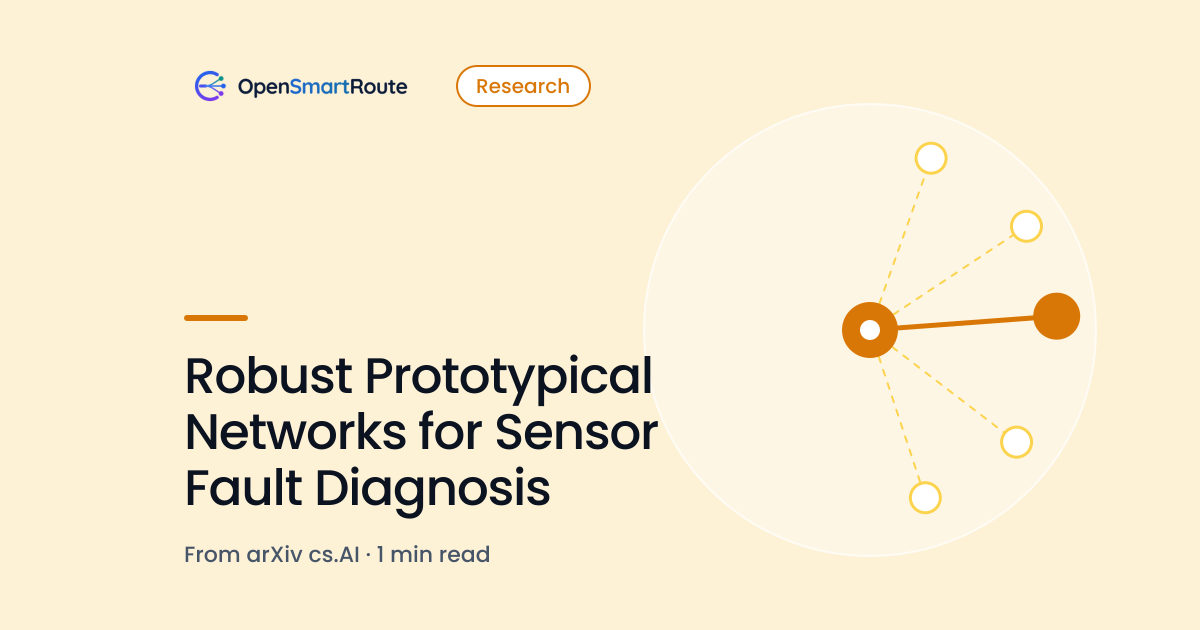Robust Prototypical Networks for Sensor Fault Diagnosis
