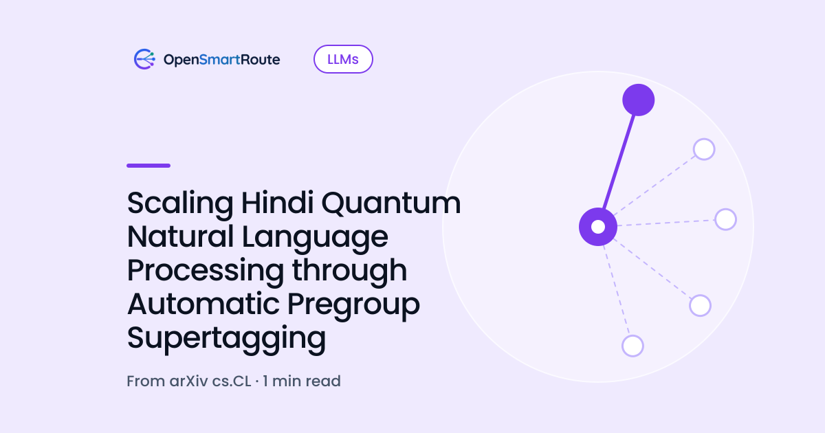 Scaling Hindi Quantum Natural Language Processing through Automatic Pregroup Supertagging
