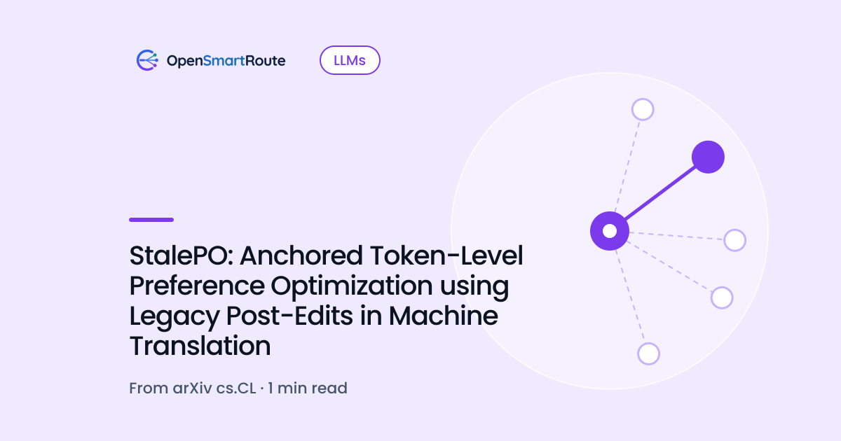 StalePO: Anchored Token-Level Preference Optimization using Legacy Post-Edits in Machine Translation